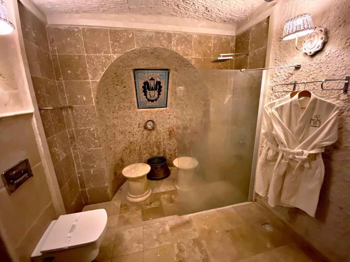 Mimi Cappadocia Luxury Cave Hotel Üchisar Bagian luar foto